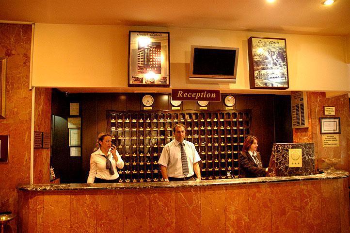 Turist Hotel Ankara Beltér fotó
